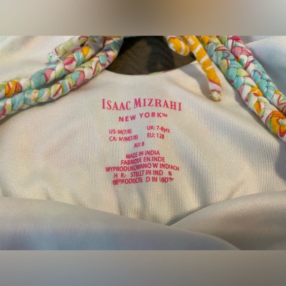 Isaac Mizrahi girls shell snail sundress summer beach twirl dress 👗 7/8 🐚 🐌 - Picture 5 of 5